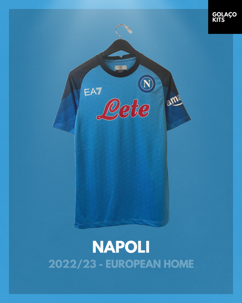 Napoli 2022/23 - European Home *PLAYER ISSUE* *BNWOT*