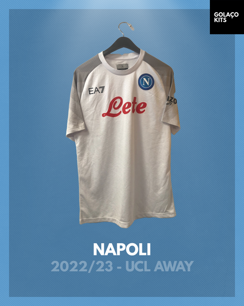 Napoli 2022/23 - European Away *PLAYER ISSUE* *BNWOT*