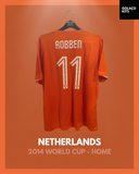 Netherlands 2014 World Cup - Home - Robben #11