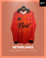 Netherlands 2022 World Cup - Fan Kit - Long Sleeve - #22