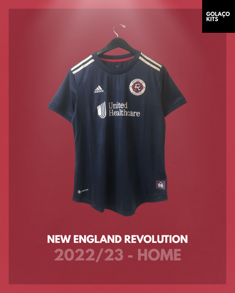 New England Revolution 2022/23 - Home - Womens *BNWT* – golaçokits