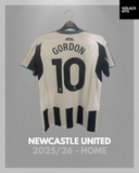 Newcastle United 2025/26 - Home - Womens - Gordon #10 *BNWT*