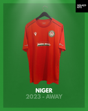 Niger 2023 - Away - Boubacar #17