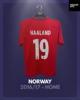 Norway 2016/17 - Home - Haaland #19