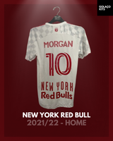 New York Red Bull 2021/22 - Home - Morgan #10 *PLAYER ISSUE*