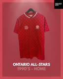 Ontario All-Stars 1990's - Home - #4 *MATCH WORN*