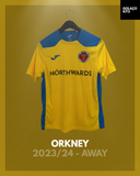 Orkney 2023/24 - Away