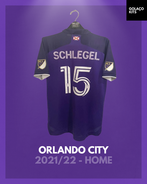 Orlando City 2021/22 - Home - Schlegel #15 *PLAYER ISSUE*