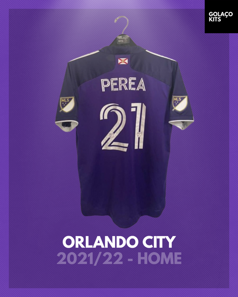 Orlando City 2021/22 - Home - Perea #21 *PLAYER ISSUE*
