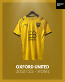 Oxford United 2021/22 - Home