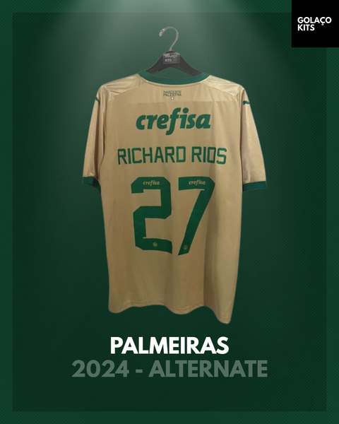 Palmeiras 2024 - Alternate - Richard Rios #27