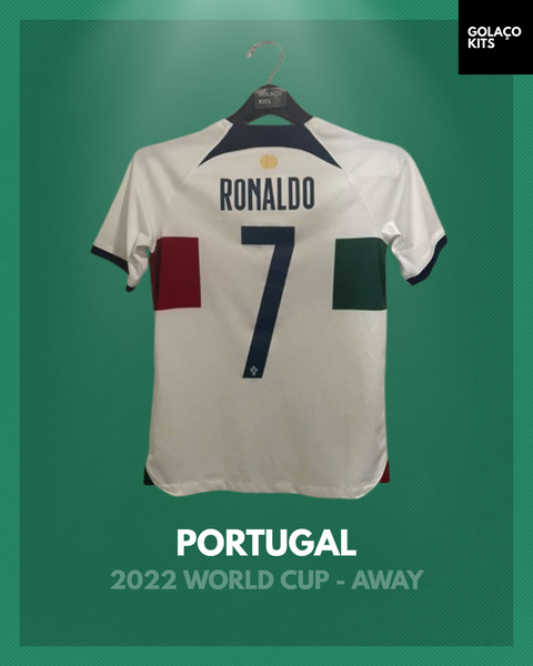 Portugal 2022 World Cup - Away - Ronaldo #7