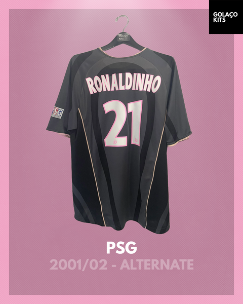 PSG 2001/02 - Alternate - Ronaldinho #21