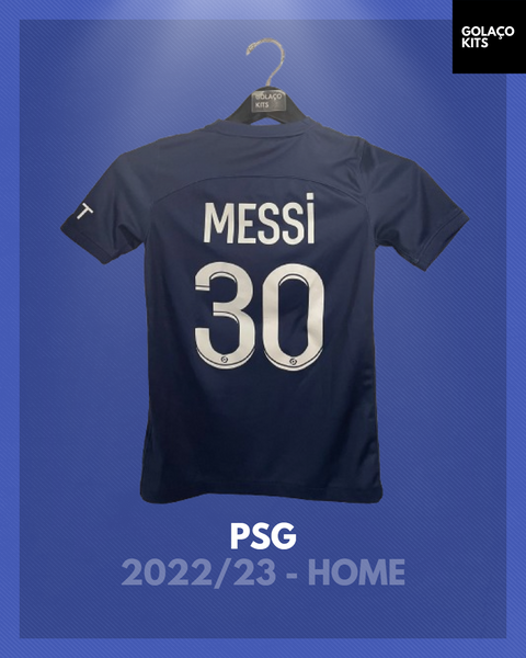 PSG 2022/23 - Home - Messi #30