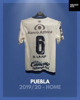 Puebla 2019/20 - Home - Lajud #6 *MATCH WORN*