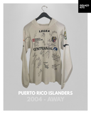 Puerto Rico Islanders 2004 - Away - Long Sleeve *MATCH ISSUE* *AUTOGRAPHED*