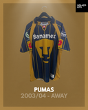 Pumas 2003/04 - Away - Lopez #2 *MATCH ISSUE*