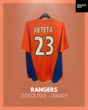 Rangers 2002/03 - Away - Arteta #23