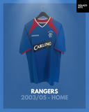 Rangers 2003/05 - Home
