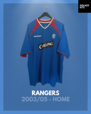 Rangers 2003/05 - Home