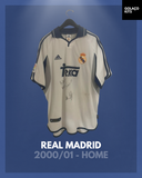 Real Madrid 2000/01 - Home - I. Helguera #6 *MATCH WORN* *AUTOGRAPHED*