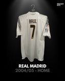 Real Madrid 2004/05 - Home - Raul #7 *PLAYER ISSUE*