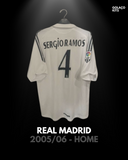 Real Madrid 2005/06 - Home - Sergio Ramos #4