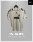 Real Madrid 2008/09 - Home