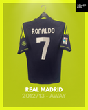 Real Madrid 2012/13 - Away - Ronaldo #7