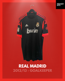 Real Madrid 2012/13 - Goalkeeper - 110th Year Anniversary