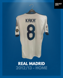 Real Madrid 2012/13 - Home - Kaka #8