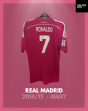 Real Madrid 2014/15 - Away - Ronaldo #7