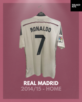 Real Madrid 2014/15 - Home - Ronaldo #7