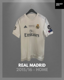 Real Madrid 2015/16 - Home