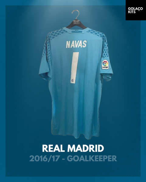 Real Madrid 2016/17 - Goalkeeper - Navas #1