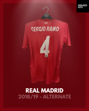 Real Madrid 2018/19 - Alternate - Sergio Ramos #4