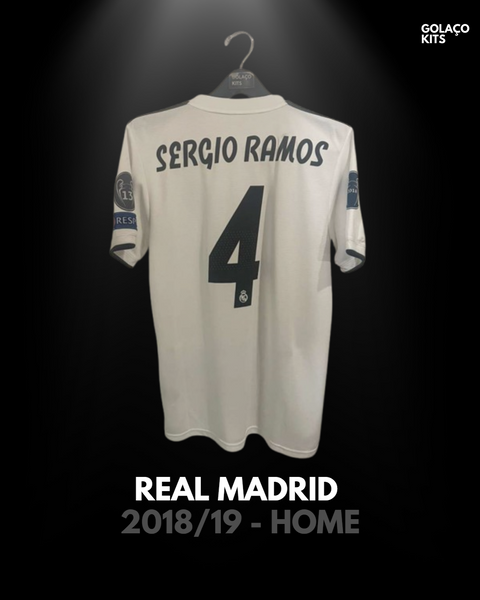 Real Madrid 2018/19 - Home - Sergio Ramos #4