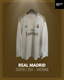 Real Madrid 2019/20 - Home - Long Sleeve