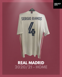 Real Madrid 2020/21 - Home - Sergio Ramos #4