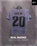Real Madrid 2022/23 - Away - Vini Jr. #20