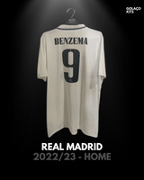 Real Madrid 2022/23 - Home - Benzema #9