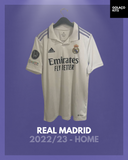 Real Madrid 2022/23 - Home
