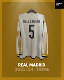 Real Madrid 2023/24 - Home - Long Sleeve - Bellingham #5