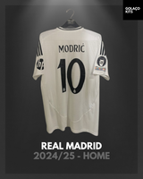 Real Madrid 2024/25 - Home - Modric #10