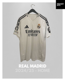 Real Madrid 2024/25 - Home