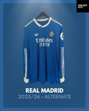 Real Madrid 2025/26 - Alternate - Long Sleeve