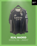 Real Madrid 2025/26 - Away - Long Sleeve *BNWT*