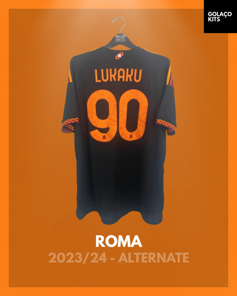 Roma 2023/24 - Alternate - Lukaku #90 *BNWT*