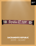Sacramento Republic 2019 - Scarf