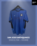 San Jose Earthquakes 2003/04 - Home